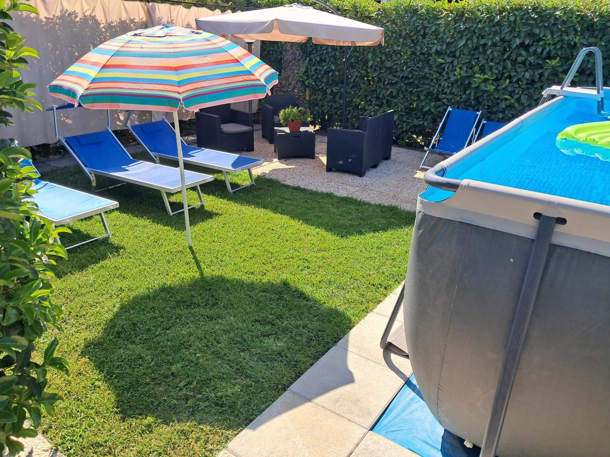 Depandance Con Piscina In Uso In Esclusivo In B&B Sant'Antonio Abate Luaran gambar